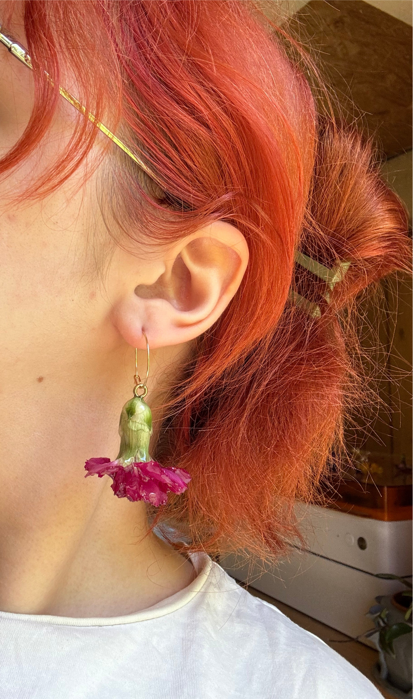 Carnation hoops