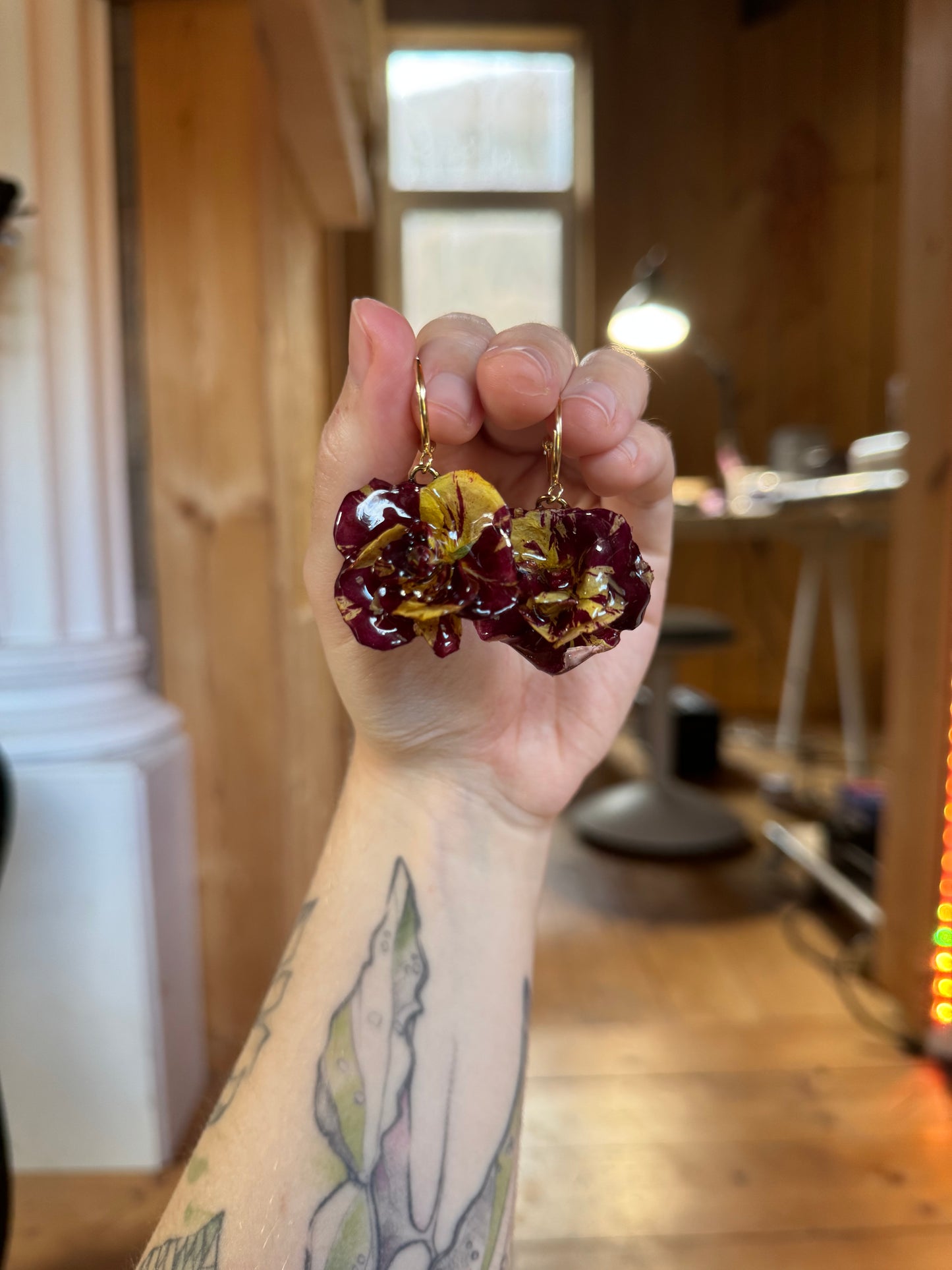 Rose hoops
