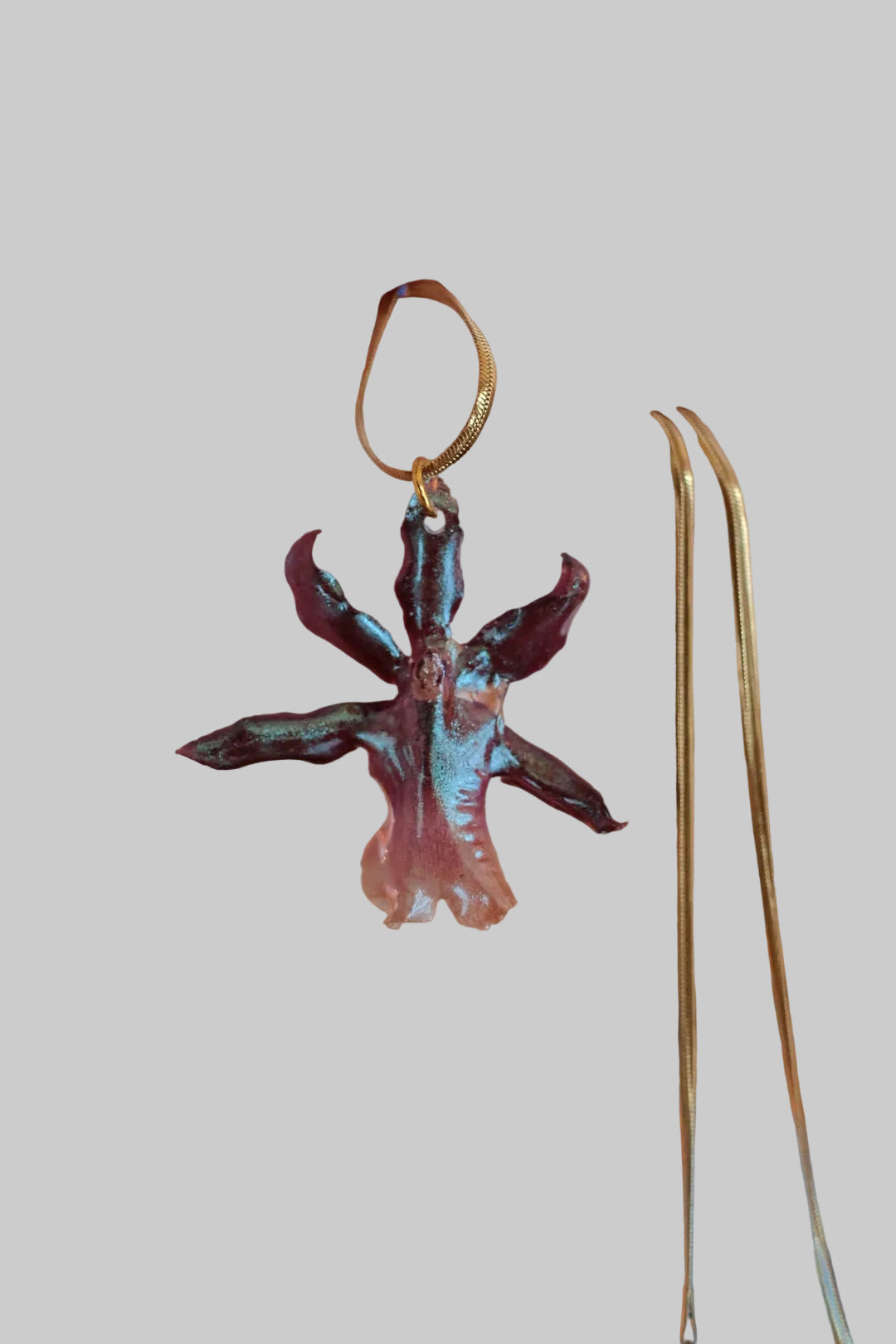 Galaxy chroma orchid necklace SYLLIA