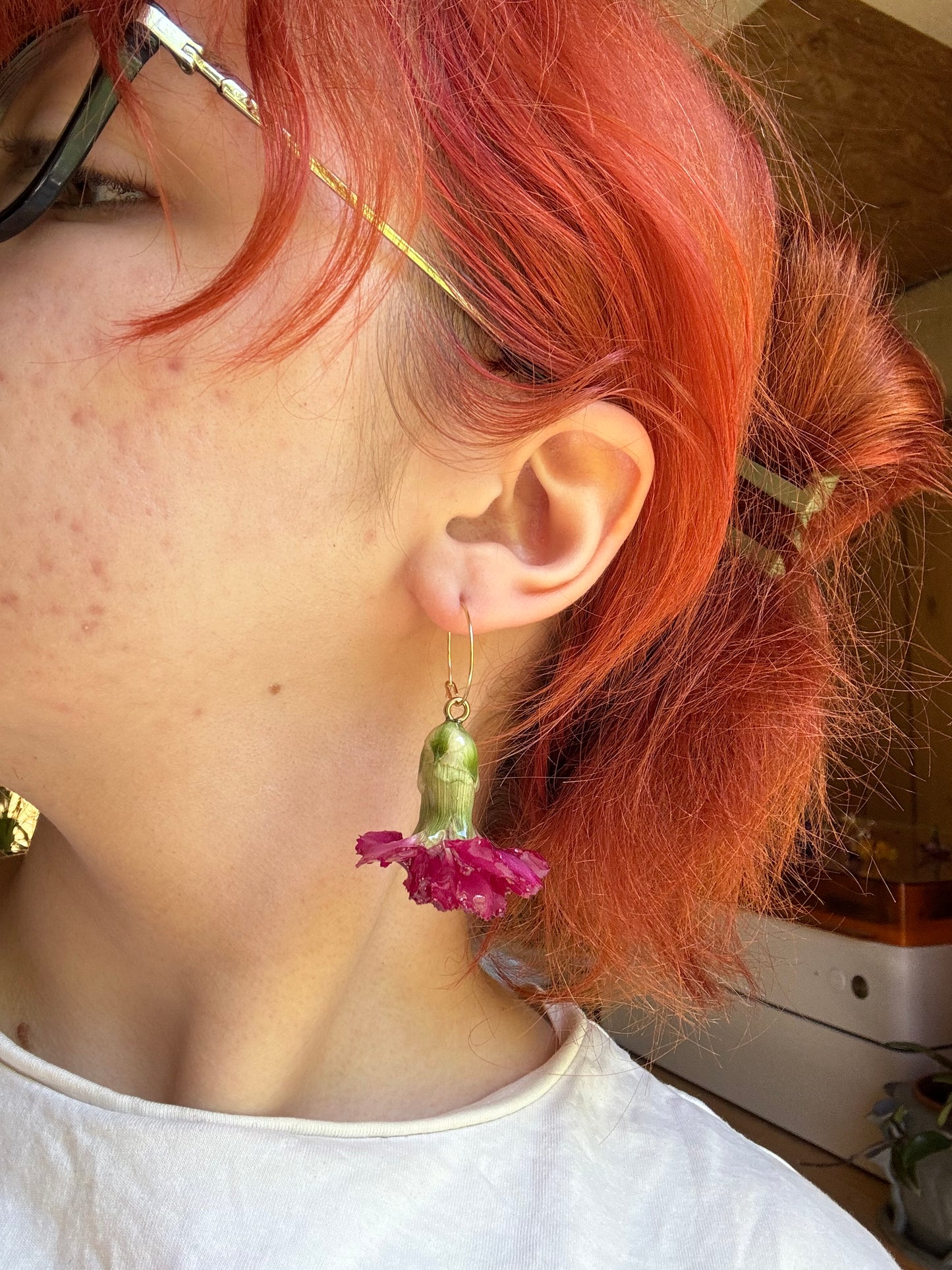 Carnation hoops
