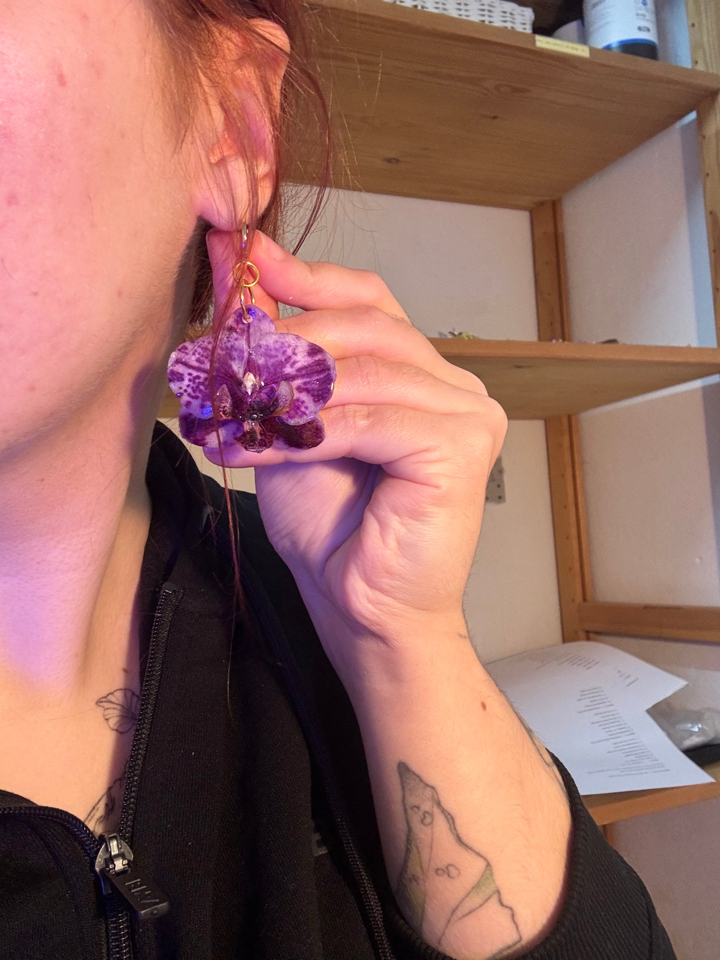 Dotted orchid Huggies SYLLIA