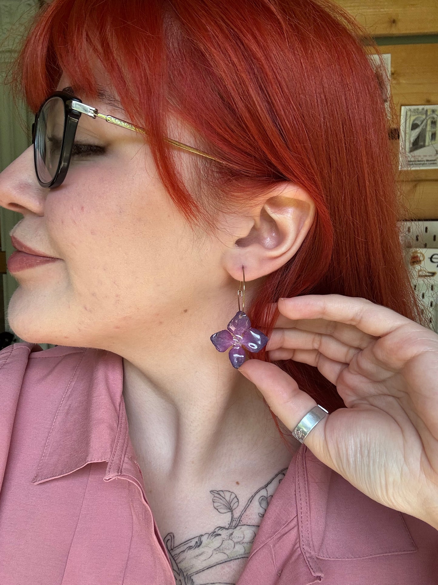 Simple Hydrangea hoops