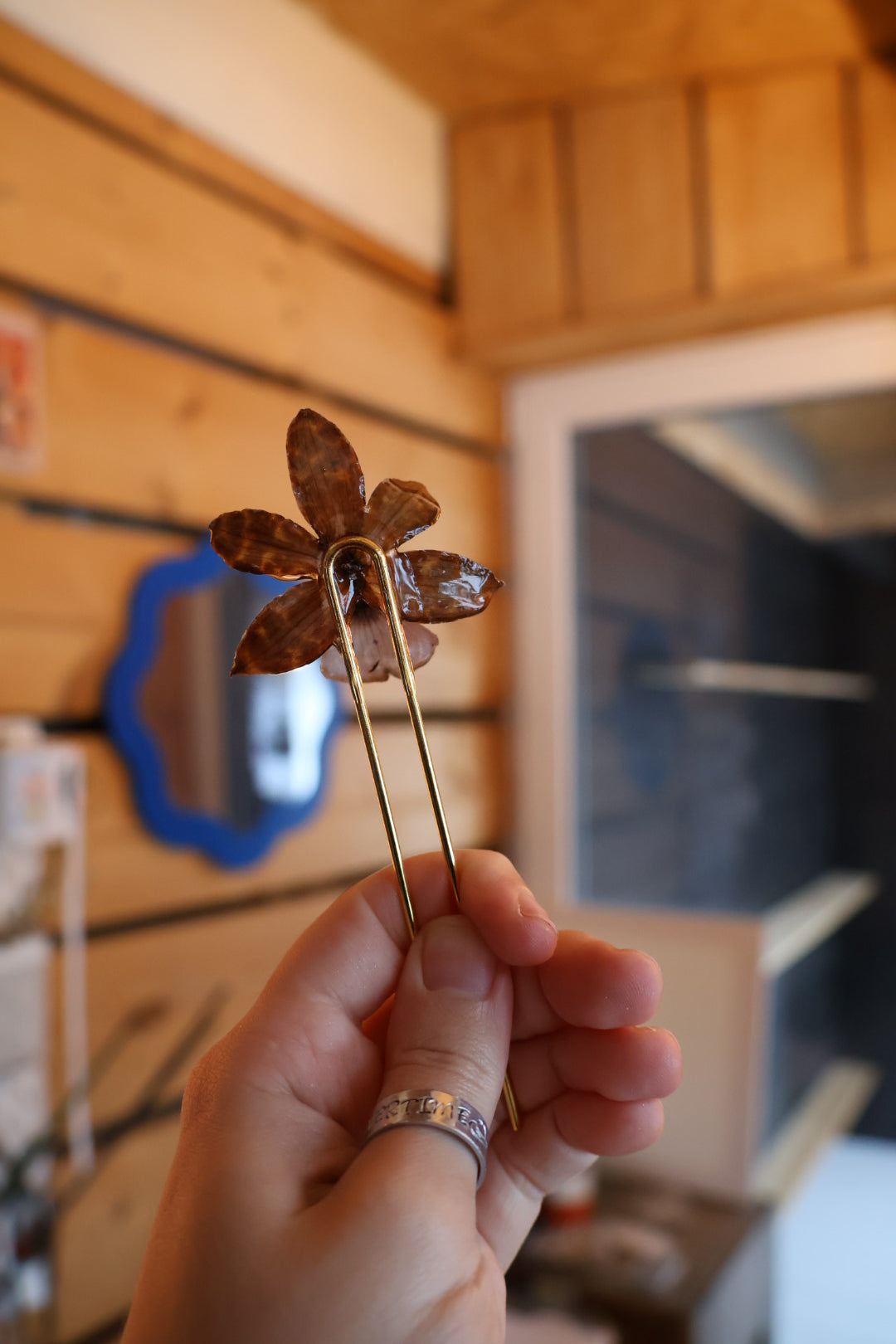 Hybrid orchid hairpin SYLLIA