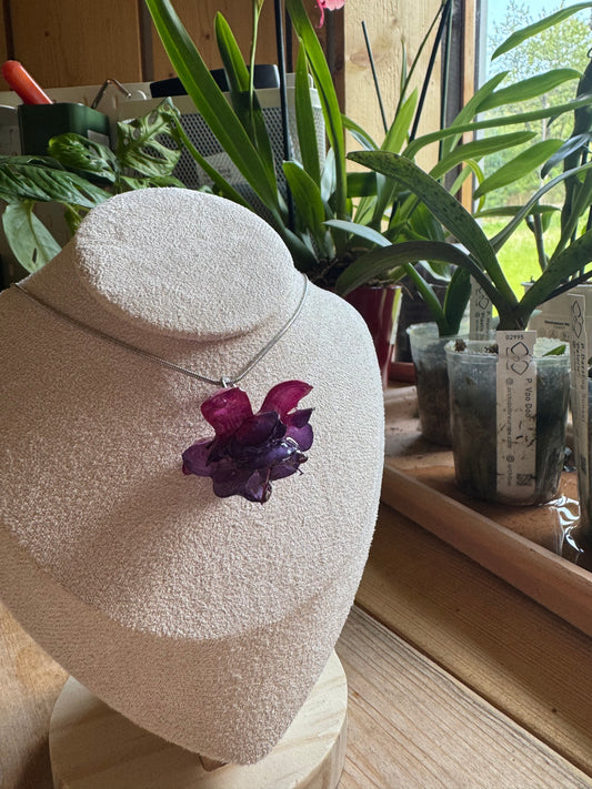 Fuchsia necklace