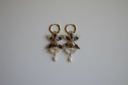 Spider orchid hoops SYLLIA